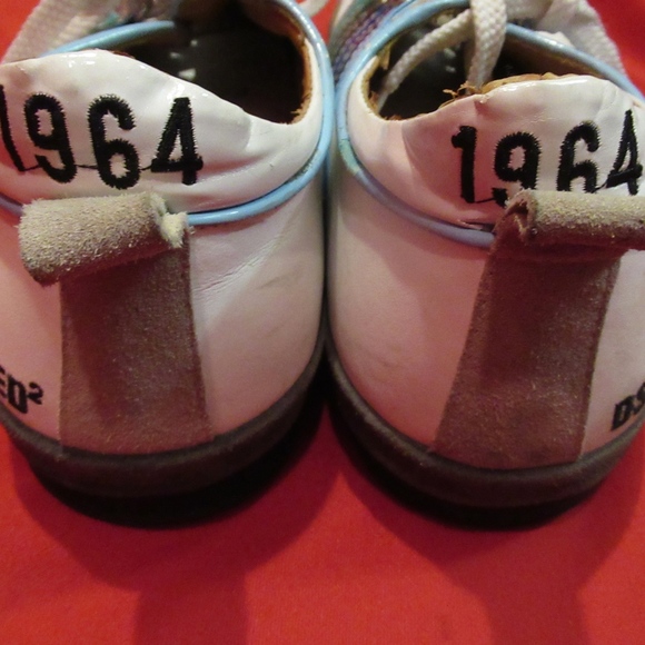 DSQUARED2 Classic Kick It 1964 Tennis Shoes sz 45
